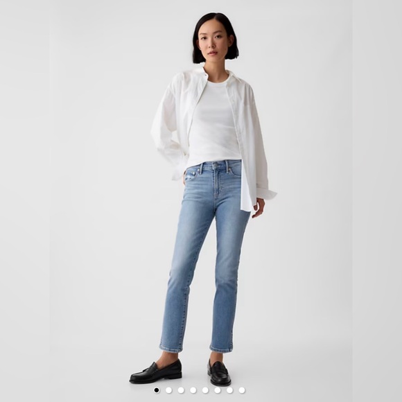 GAP Denim - GAP Mid Rise Split-Hem Vintage Slim Jeans 28R